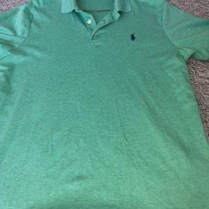 Olive green Ralph Lauren polo shirt